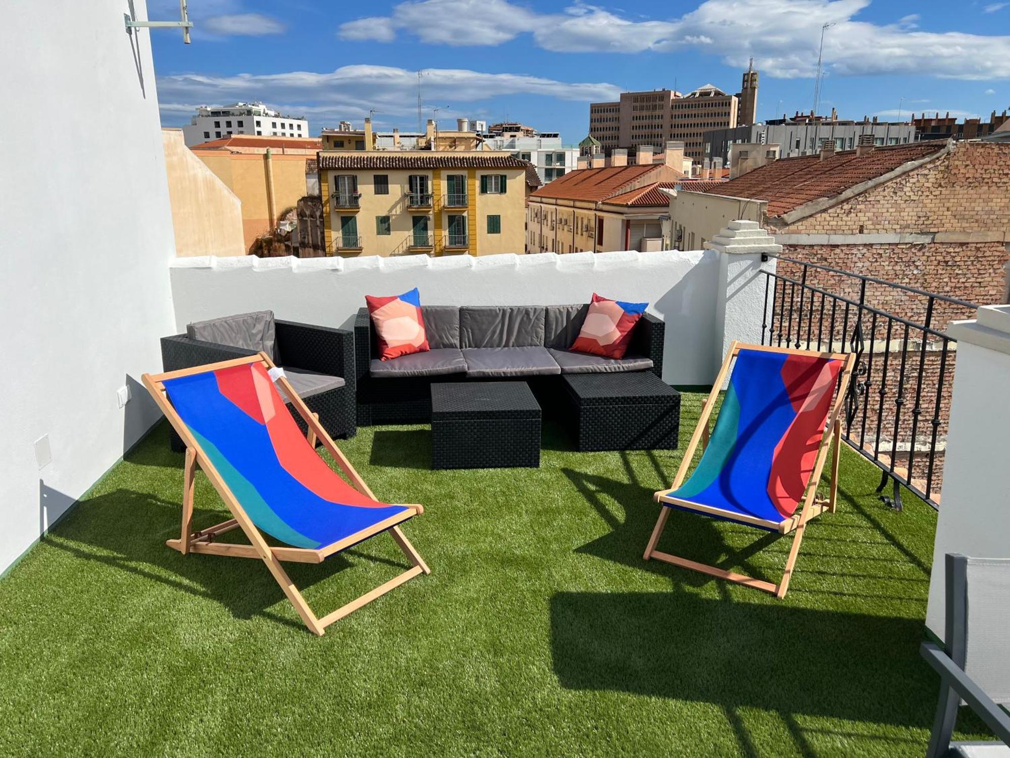 מאלגה The Sunnydise Apartment Luxury Duplex In The City Center מראה חיצוני תמונה